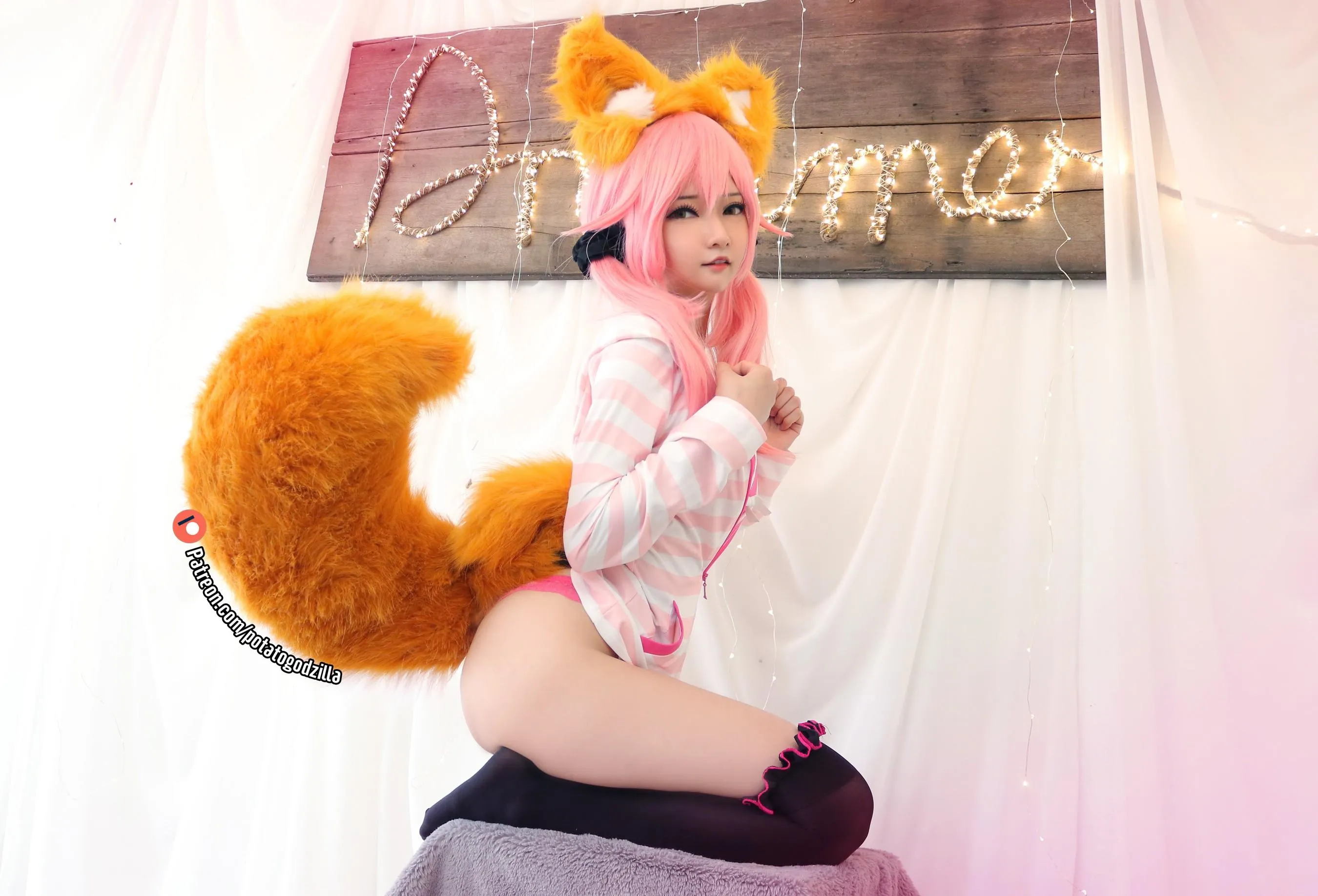 Potato Godzilla – NO.76 Tamamo School Uniform [50P]插图8